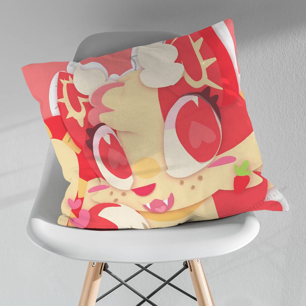 Game AAdopt MMe Cute Throw Pillow Case Living Room Sofa Cushion Cover For Home Bedroom Decoration Protector