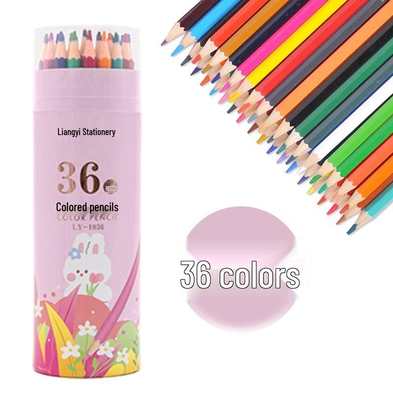 Matite Colorate per Creazioni Artistiche Fai-da-Te per Bambini (12-48 Colori)