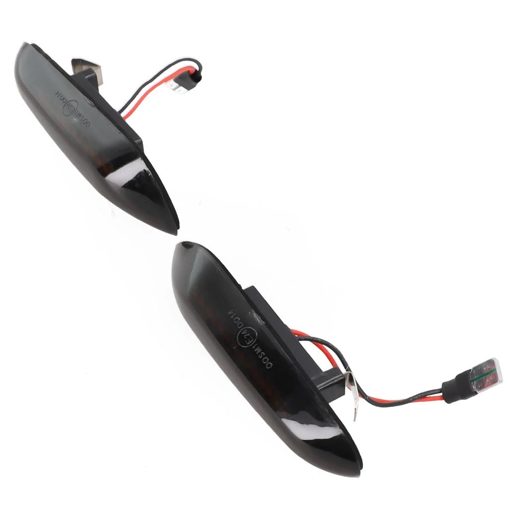 2pcs Yellow LED Sequential Side Marker Lights Lamp For BMW X3 E60 E61 E82 E88 E90 E91 E92 E93 Replacement Part