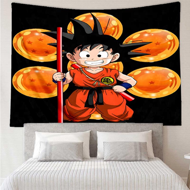 Goku Anime Tapestry Hanging for Bedroom,Livingroom, Playroom,Decor Art Room Wall Tapestry Holiday and Birthday Gifts