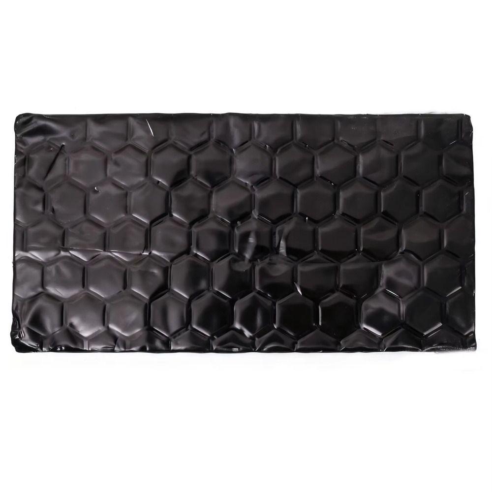 1Pcs Aluminum Foil Coated Car Sound Deadener 20x10cm Soundproofing Board  for Car Door Trunk Hood