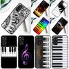 Piano Keys Musical Case For Xiaomi Redmi Note 12 11 10 9 8 Pro 9S 10S 11S 12S Redmi 12C 9A 9C 10A 10C Coque
