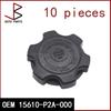 10PCS OEM 15610-P2A-000 Car Oil Filler Cap Engine Filler Cap For Honda Accord 1996-2002 / Civic 1996-1999 / CR-V 98-01 / Odyssey