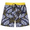 BALNEAIRE Men's Printed Loose-Fit Swim Trunks