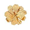 1 Stück Damen Großes Statement Elegantes Kragenzubehör Luxuriös Retro 3D Geschichtete Goldene Blume Brosche Für Party Hochzeit Täglich