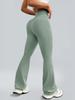 Ladies' high waisted flared pants, fashionable flared pants are suitable for an active lifestyle.