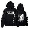 2023 Anime Hoodie Men's and Women's Sports Attack Giant Series Investigation Corps Same StyleCosplay Men's Wear