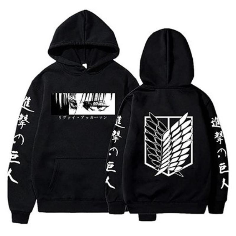 2023 Anime Hoodie Men's and Women's Sports Attack Giant Series Investigation Corps Same StyleCosplay Men's Wear