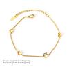 Minimalist Versatile Sweetheart Titanium Steel Necklace for Women - Light Luxury, Non-Fading Clavicle Chain