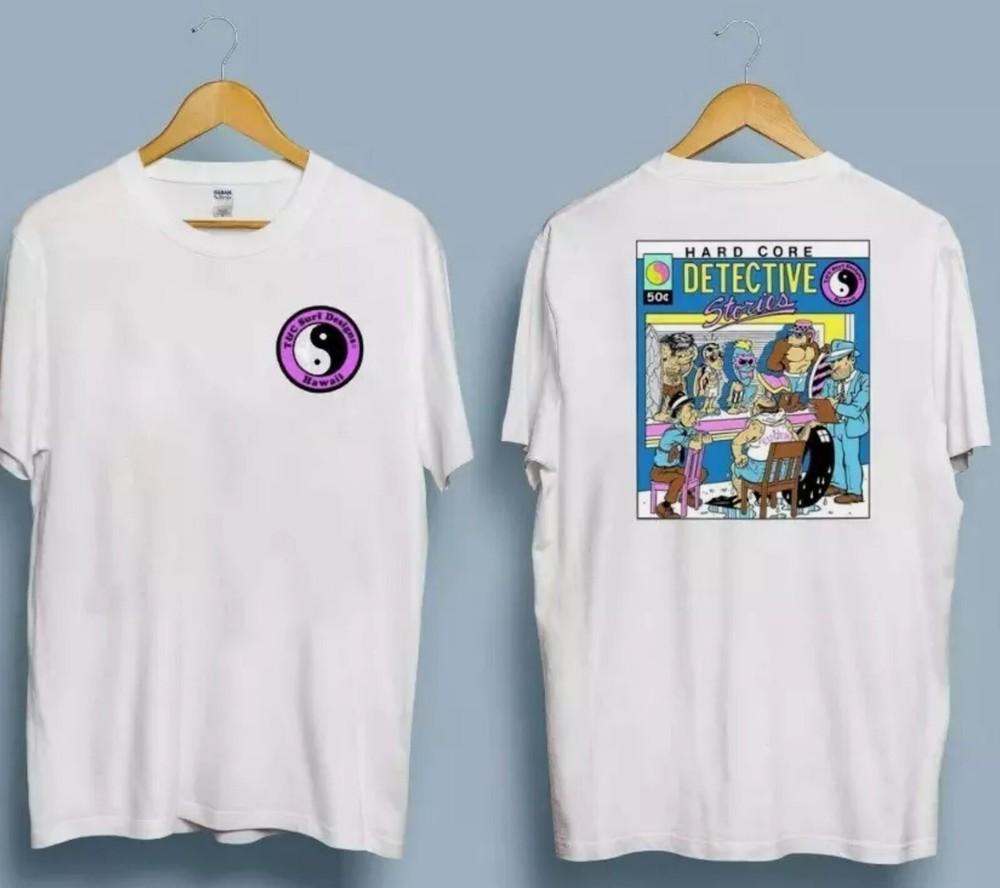 

Town and country hawaii surf skateboard t shirt retro hot shirt new S