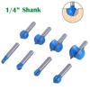 Professional Grade Round Bottom Router Bit for Softwood Projects