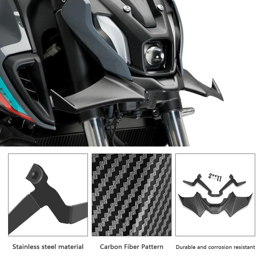 For MT-07 SP MT07 2021-2024Motorcycle Accessories Sport Mt07 Downforce Naked Forntal Spoilers Aerodynamic Wing Deflector