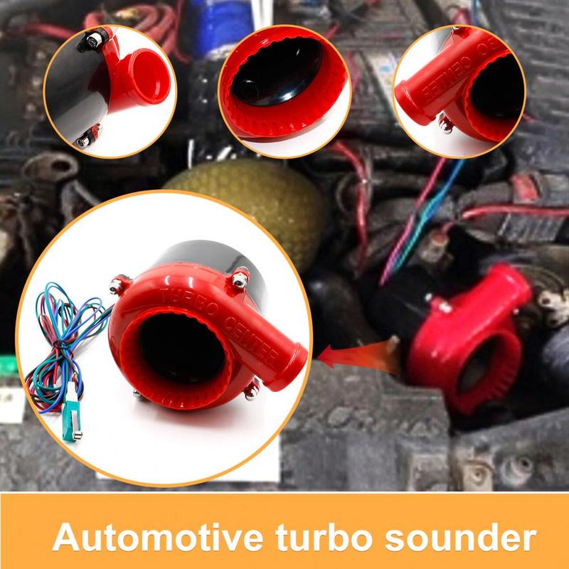 Car Turbo Sounder Naturally Aspirated Car Tuning Sounder Accessories Pressure Relief Valve Car Electronics Sound Turbo Generator