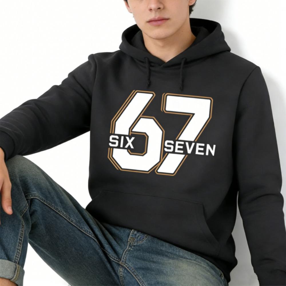 Spring Autumn Kids Hoodies Funny Letter 6 7 Print Hoodies Pullover Boys Casual Sweatshirt Tees Top Outdoor Long Sleeve Clothing Girl Hoodies