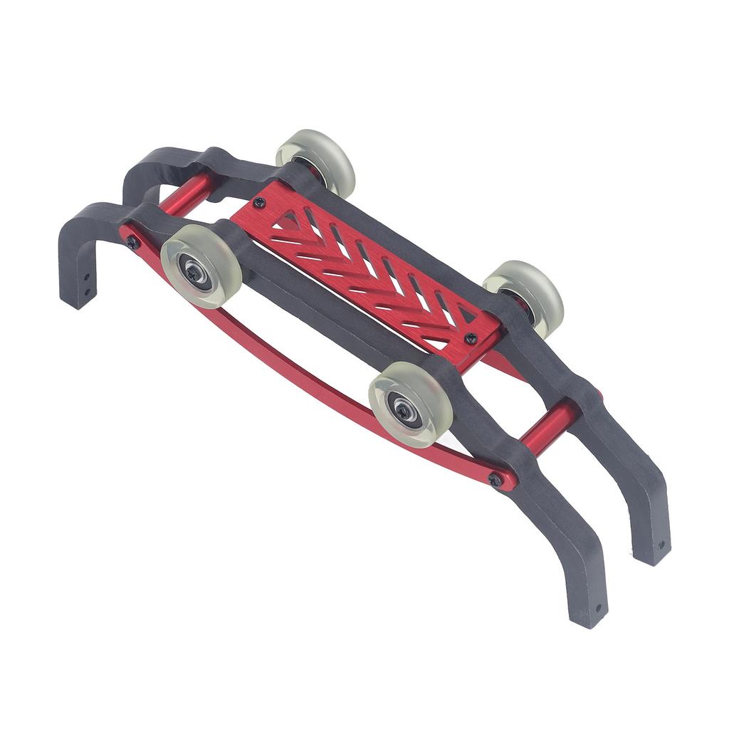 Assembled Wheelie Bar Aluminum Alloy Nylon Wheelie Bar Spare Parts for MJX 1 16 16208 16210 16207 RC Car