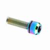 Titanium Alloy Bicycle Titanium Tapered Head Bolt Screw With Washer For Mountain Bike
