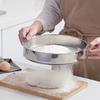 60 Mesh Round Flour Sifter 304 Stainless Steel Fine Sieve for Baking & Powdered Sugar