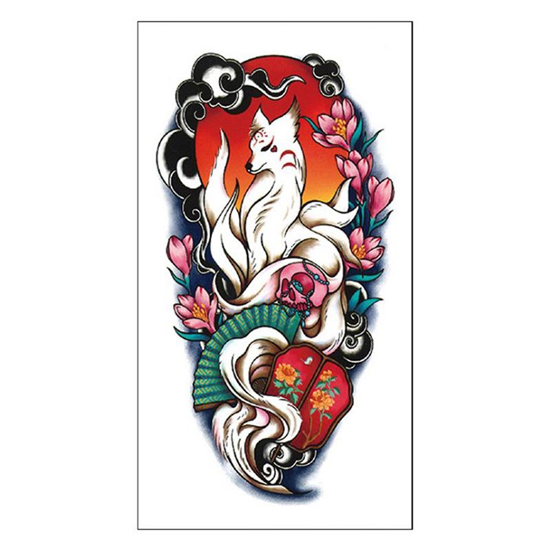 

3D водонепроницаемые татуировки наклейки поддельные татуировки паста нога рука тело цветок наклейка