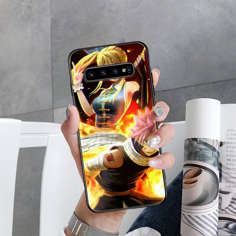 Anime Manga Fairy Tail Phone Case For Samsung Galaxy S22 S20 Ultra S20 S22 Plus S21 S10 S9 S8 Plus S10E S20 FE