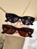 2Pcs New Arrival Cat Eye Sunglasses for Women, Oval Retro Brand Oval Square Sunglasses, Women's Shades, Women's Eyewear