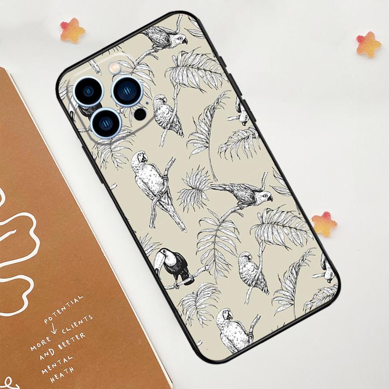 Birds Flock Case For iPhone 11 12 13 14 15 16 Pro Max 15 16 Plus 13 12 Mini X XS XR Cover
