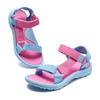 30-38 Children's Plus Size Simple and Fashionable Velcro Casual Sandals Girls' Beach Shoes