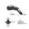 Jack Bed Mount Brackets Carrier Set #TTBM-100 For Toyota Tacoma Truck  2005-2021