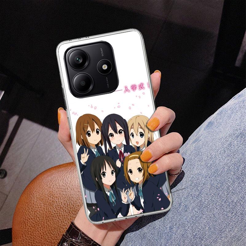 K on! Hirasawa Yui Anime Phnoe Case for Phnoe Case for Xiaomi Redmi Note 15 14 14S 13 Pro Plus 12 12S 11S 11E 10S 10 11T 5G Uniq