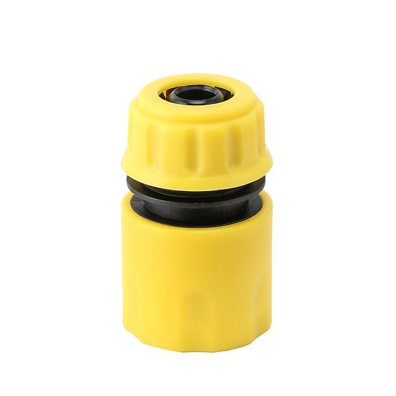 Earth Gold 4-Point Plastic Quick Connect Water Pipe Connector