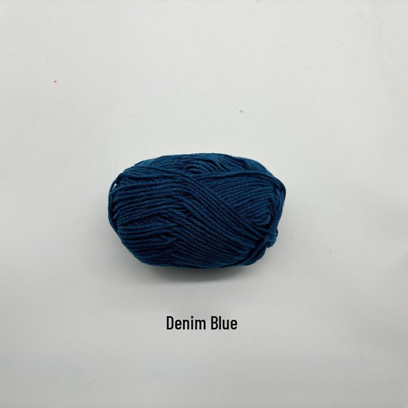 Milk Cotton 4-Strand Blended Thread for Baby, Doll, and Crochet Projects
