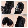 British Style Children Leather Breathable Slip On Loafers for Kids Boys Student Performance Shoes Toddler Girl Moccasins