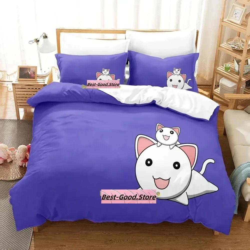Azumanga Daioh Bedding Set Single Twin Printed Bed Set With Pillowcase Bed Duvet Cover Soft Single Double Queen Super King Size