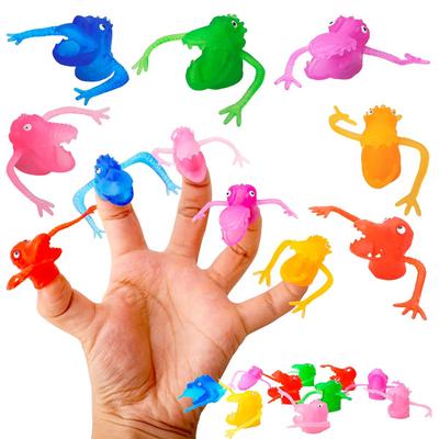 10/30PCSCute Finger Puppet Dinosaur Weird Stuff Funny Small Novelty Gifts For Kids  Goodie Bag Fillers Juguetes Divertidos Baratos