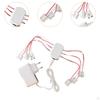 3V 2A Power Supply Multi Ports Cable for Miniature Model Lights Layout 12