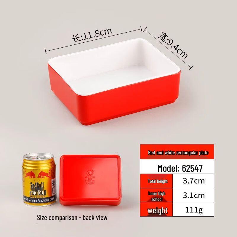 Creative Melamine Divided Rectangular Serving Plates Standard