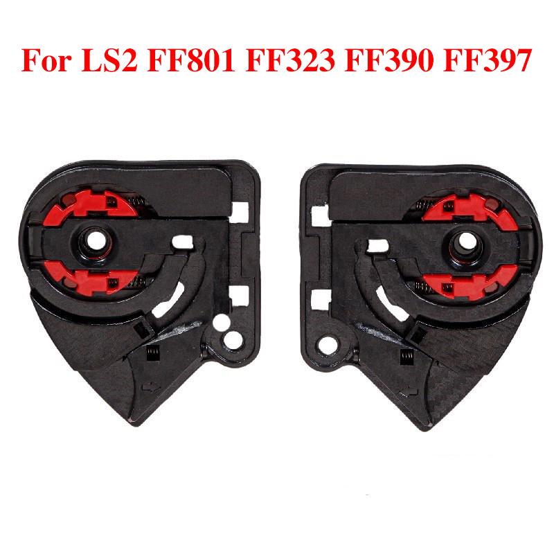

Motorcycles Lens Base For LS2 FF801 FF323 FF390 FF397 Shield Base Exterior Helmets Tools Accessories 1 Pair