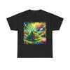 Unisex Adult T Shirt Mystical Frog Enchanted Garden Artwork