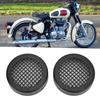 2pcs Motorcycle Turn Signal Light Cover Iron Guard Protector Replacement for Enfield 500