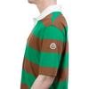 Moncler Striped Fashion Versatile Comfortable Loose Fit Polo Shirt Men tops H10918A00016899NN806