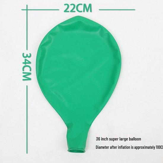 Thickened Extra Large 36" Outdoor Latex Balloons for Photography and Kids (18" Size)