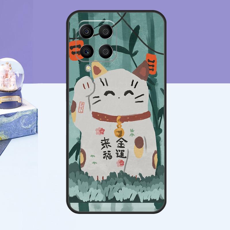 

Счастливый Кот Манеки Неко Японский Чехол Для Samsung Galaxy M15 M55 M35 M33 M21 M31 M16 M36 M56 M53 M13 M12 M32 M52 M14 M34 M54 Samsung M52 5G
