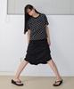 Ronron Sleeveless Shirring Dress Black