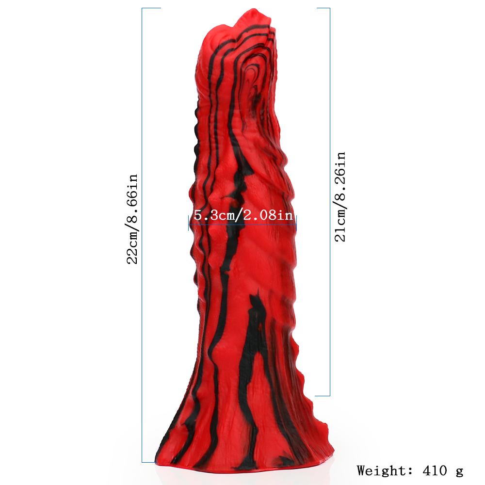 MoDi  Silicone  Design Dildos With Sucker Penis Sex Toys For Women Clit Stimulate Long Anal Plug
