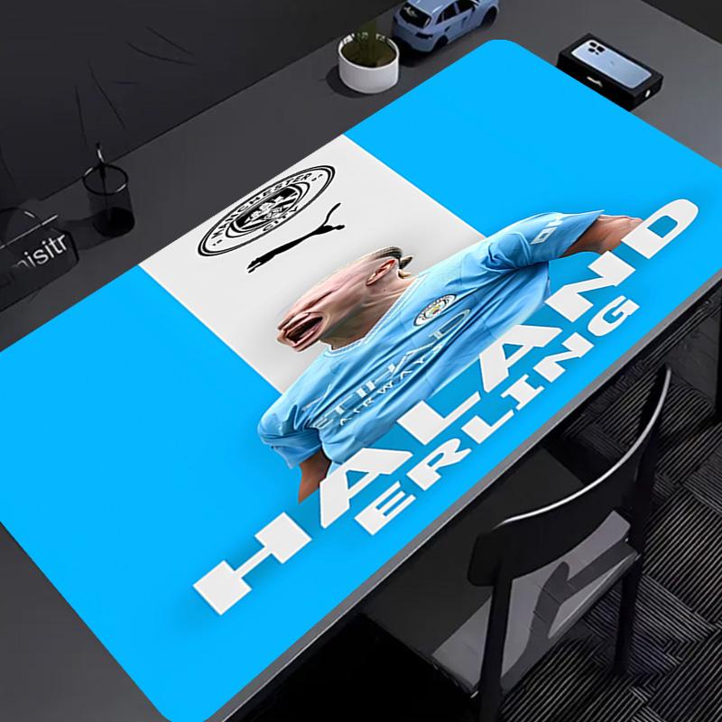 Haaland Mouse Pad - Non-Slip Rubber Base, Smooth Surface for Work,Gaming,Office,And Home Use, Desk Mouse Pad