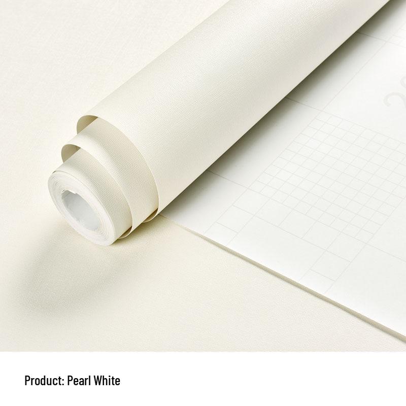 Gray Waterproof Self-Adhesive Wallpaper for Bedroom, Living Room, Dorm, or Shop Decor.