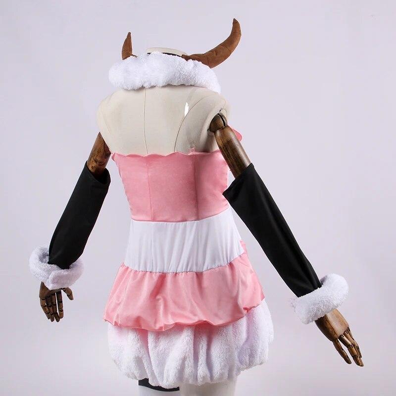 Fairy Tail Lucy's Aries Cosplay Costume Halloween Carnival Christmas Costume Wig New