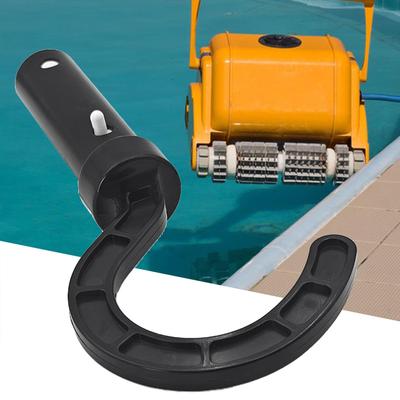 Black Pool Robot Hook Telescopic Poles Plastic Accessories Hook Replacement Parts Robotic Pool Cleaners Swimming Pool Hooks
