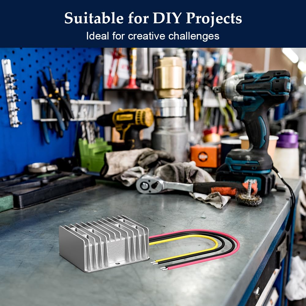 Car Buck DCDC Converter Truck Big Car DC24V To Buck Converter 10A120W, DC