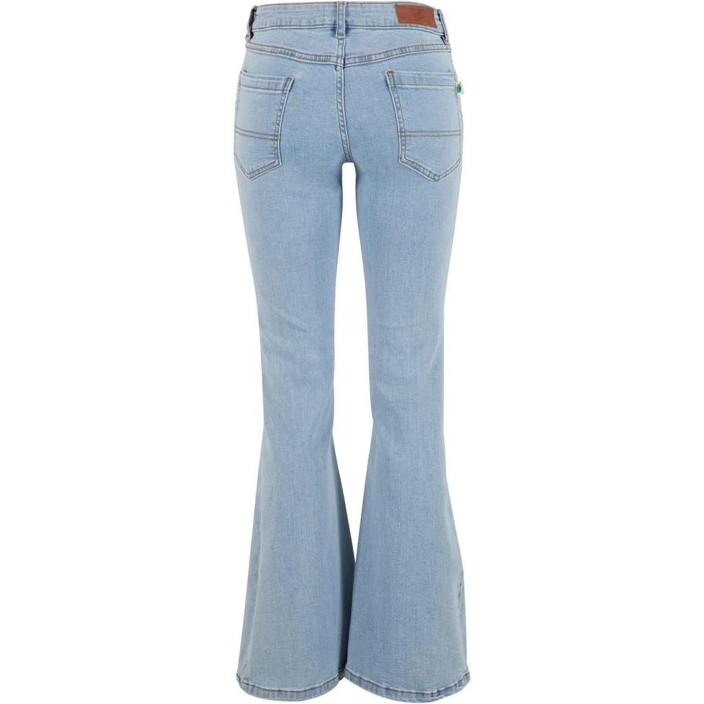 Urban Classics Womens/Ladies Organic Flared Low Rise Jeans