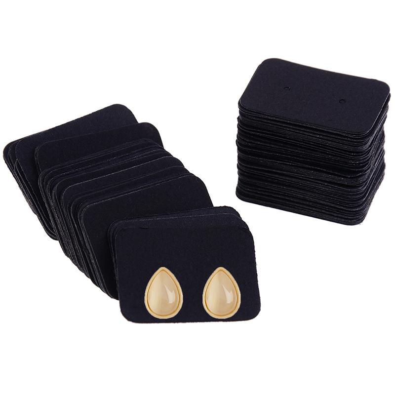 

100X ювелирные серьги-гвоздики, подвесной держатель для дисплея, органайзер для карточек